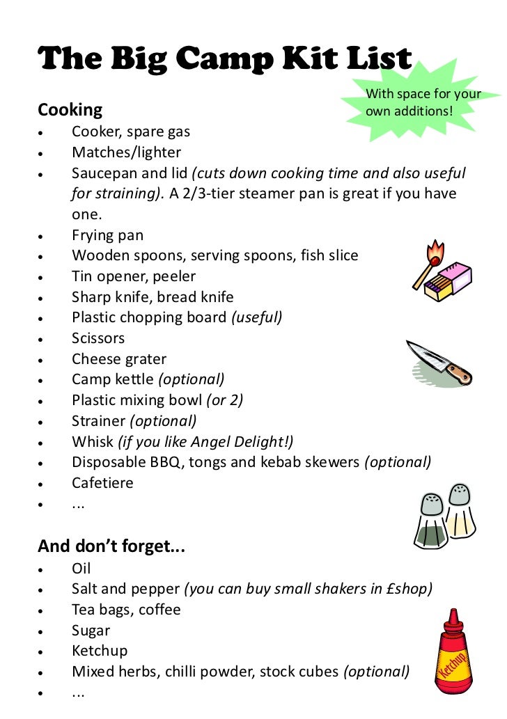 Crofter Guide to Revive! Camping