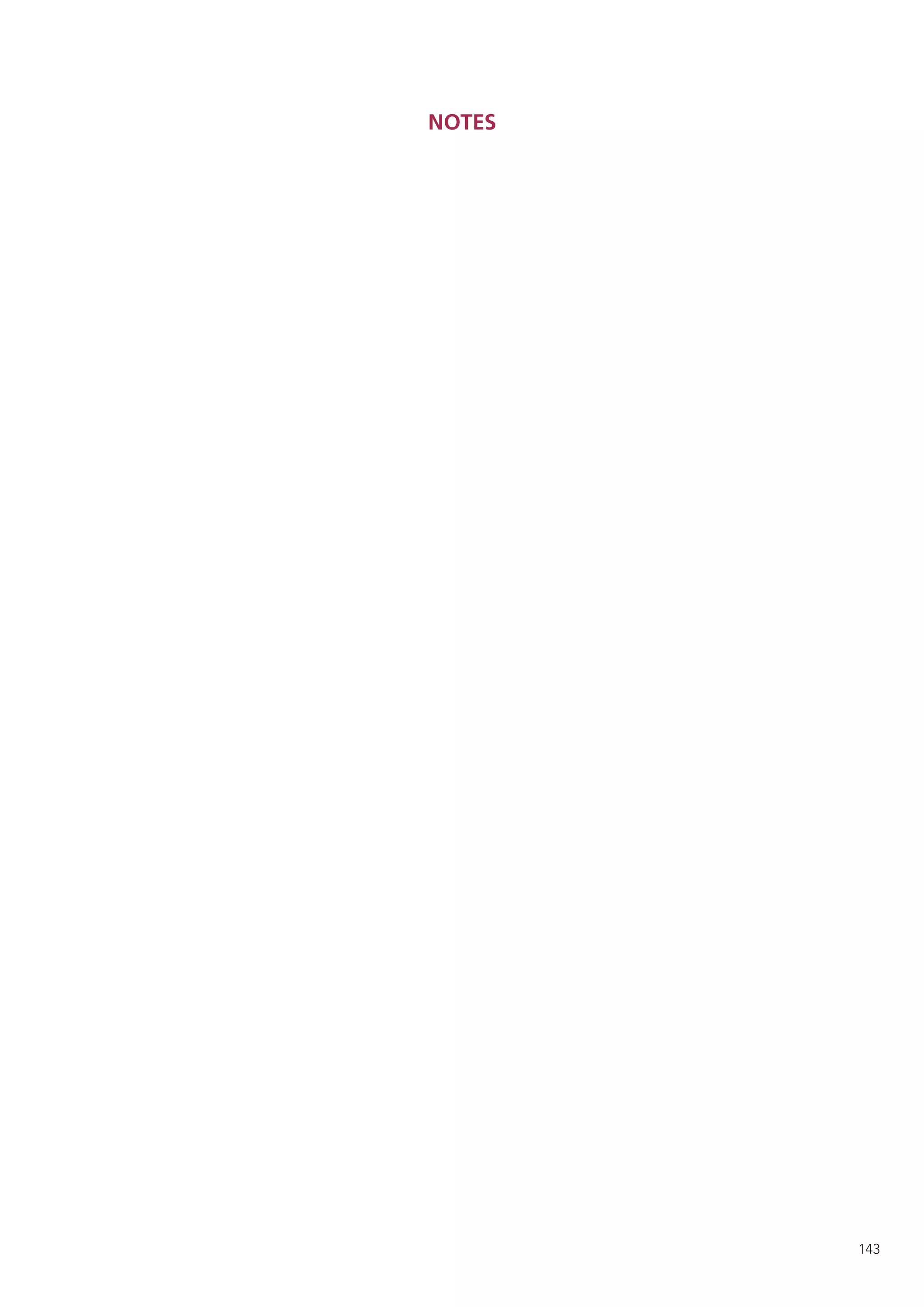 NOTES




        143
 