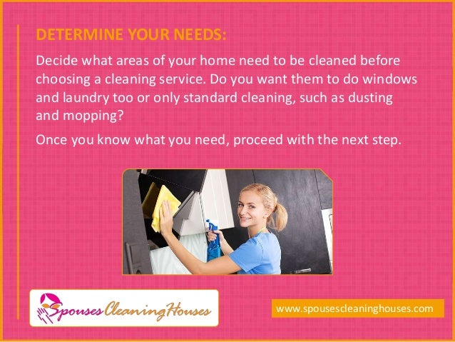 need cleaning service