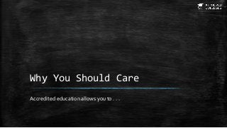 Guide to College Accreditation