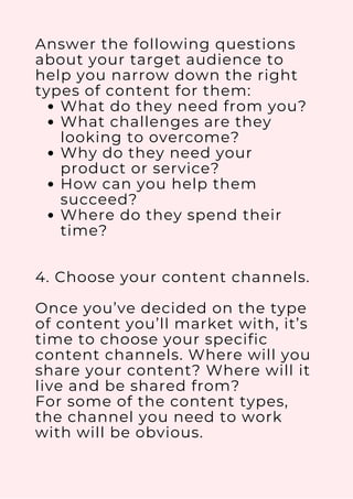 GUIDE TO CONTENT MARKETING