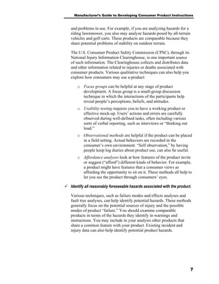 Guide To Devl Consumer Product Instructions