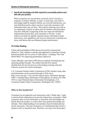 Guide To Devl Consumer Product Instructions