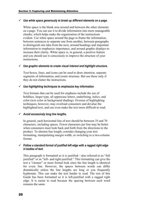 Guide To Devl Consumer Product Instructions