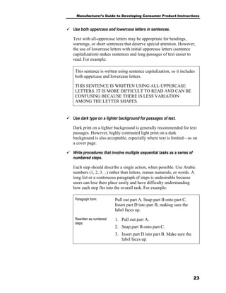 Guide To Devl Consumer Product Instructions