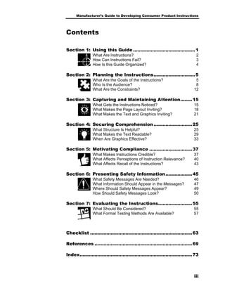 Guide To Devl Consumer Product Instructions