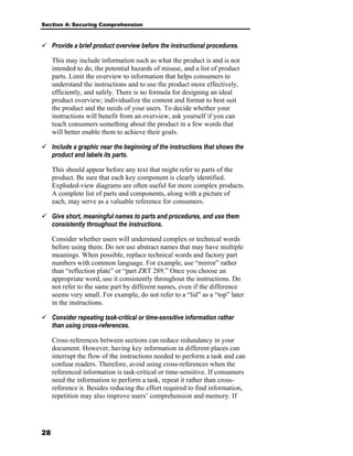 Guide To Devl Consumer Product Instructions