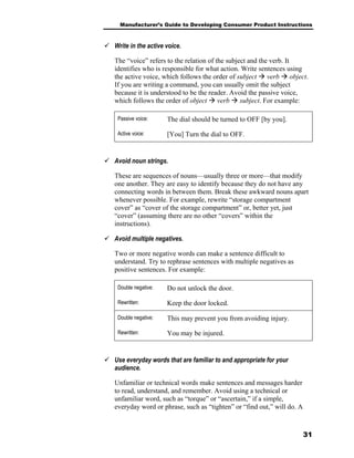 Guide To Devl Consumer Product Instructions