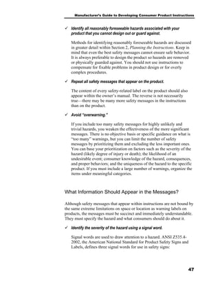 Guide To Devl Consumer Product Instructions