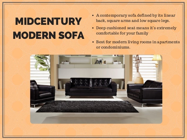 Guide to different sofa styles and designs