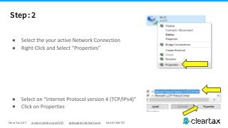 ClearTax GST www.cleartax.com/GST gstsupport@cleartax.in 080-67458707
Step: 2
●
●
●
●
 