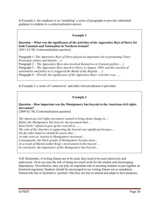 Guide to documents based question | PDF