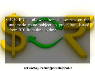 Guide to FDI in india | PPT