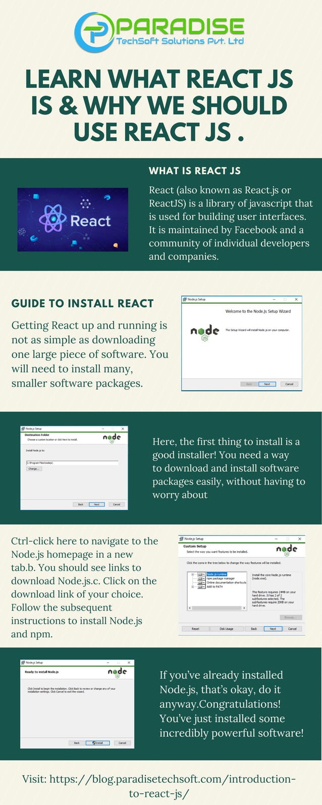learn what React JS is & why we should use React JS . | PDF