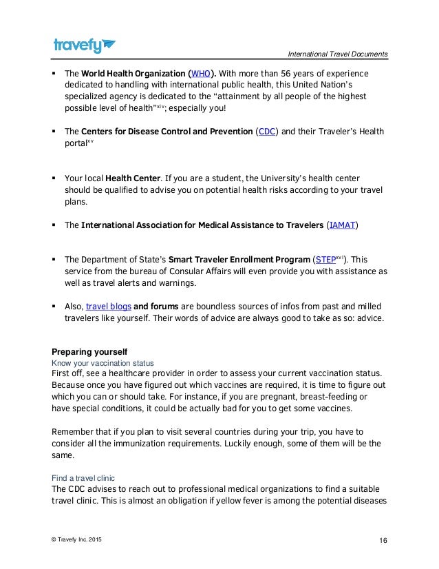 Guide To International Travel Documents