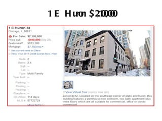 1 E Huron $2,100,000 