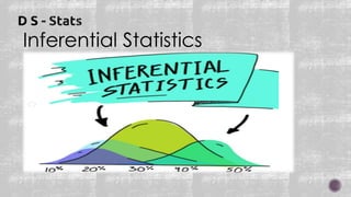 Inferential Statistics
 