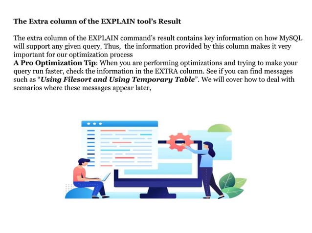 Guide To Mastering The MySQL Query Execution Plan | PPTX