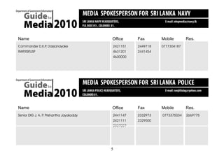 Guide to media 2010