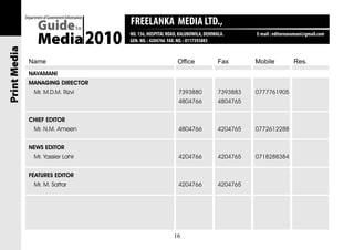 Guide to media 2010
