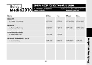 Guide to media 2010