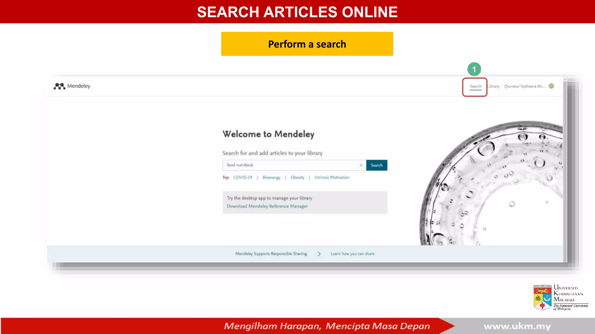 SEARCH ARTICLES ONLINE
Perform a search
 