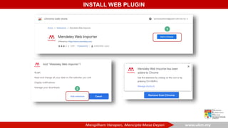 INSTALL WEB PLUGIN
 