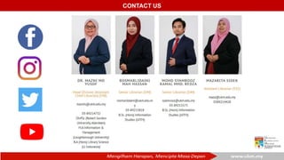 CONTACT US
 