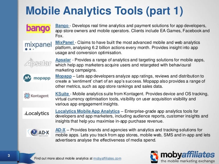 Guide to mobile analytics