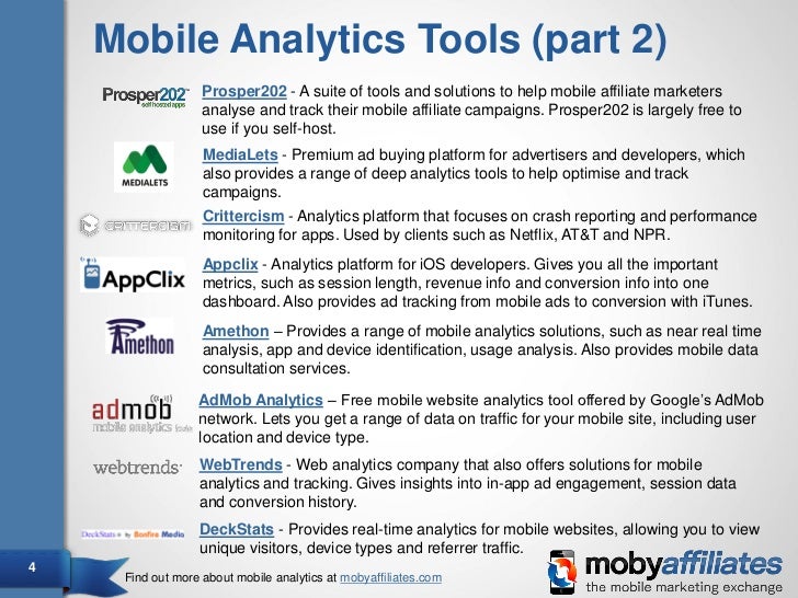 Guide to mobile analytics