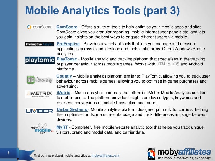Guide to mobile analytics