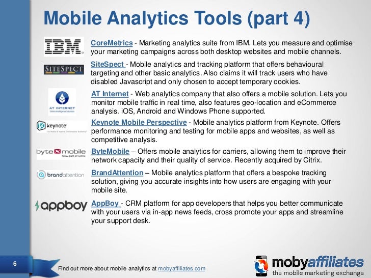 Guide to mobile analytics