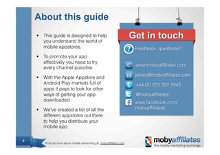 App Store Guide Mobile App Stores Guide | PDF