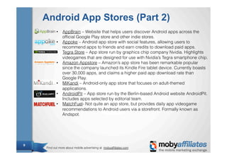 Mobile App Stores Guide