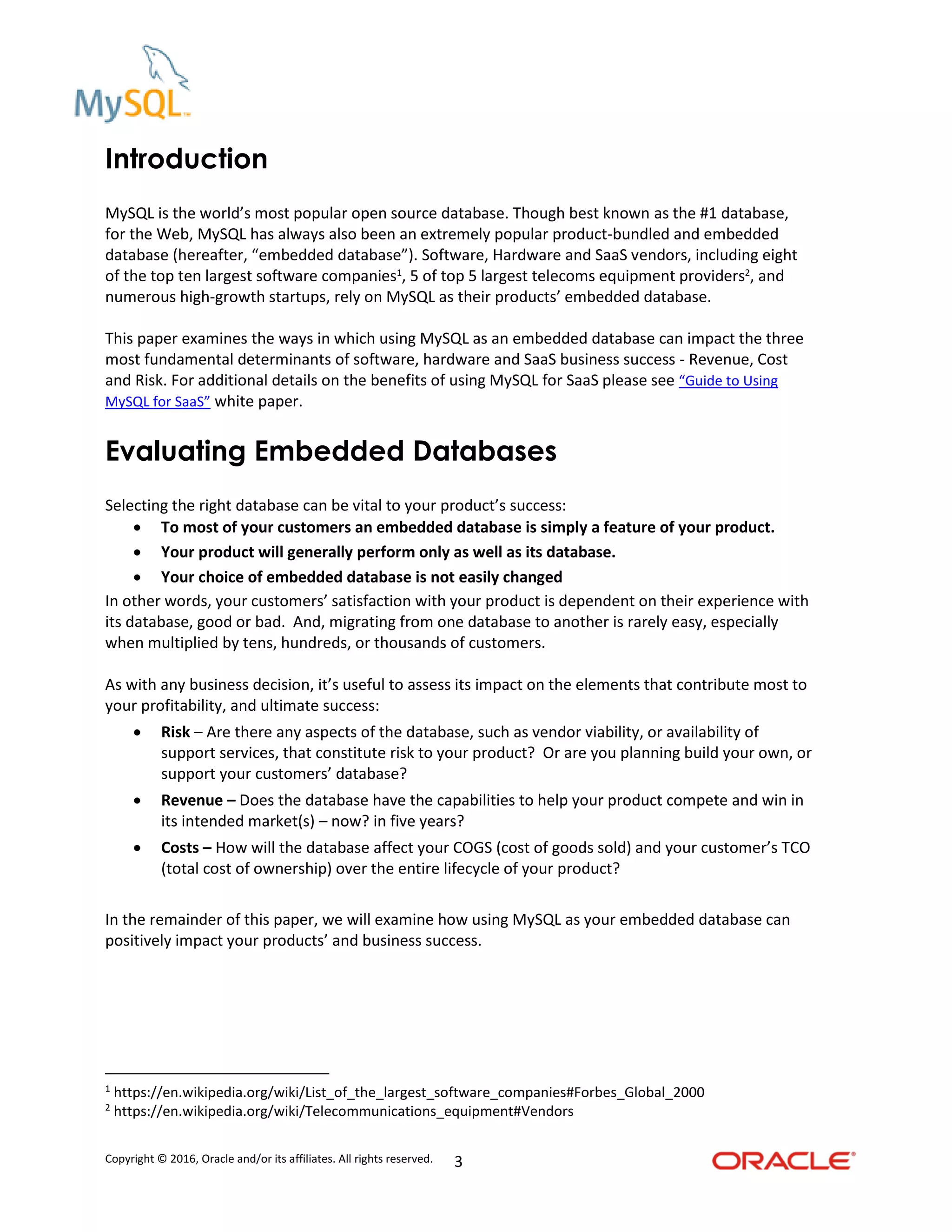 Guide to MySQL Embedded | PDF