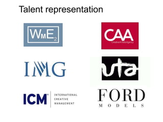 Talent representation
 