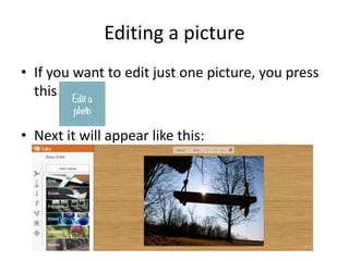 Guide to pic monkey | PPTX | Photo Editing Software | Computer Software ...