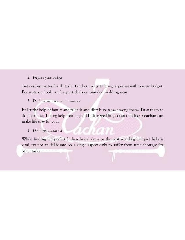 The Indian Wedding Planning Handbook A Practical Guide On How To Pla