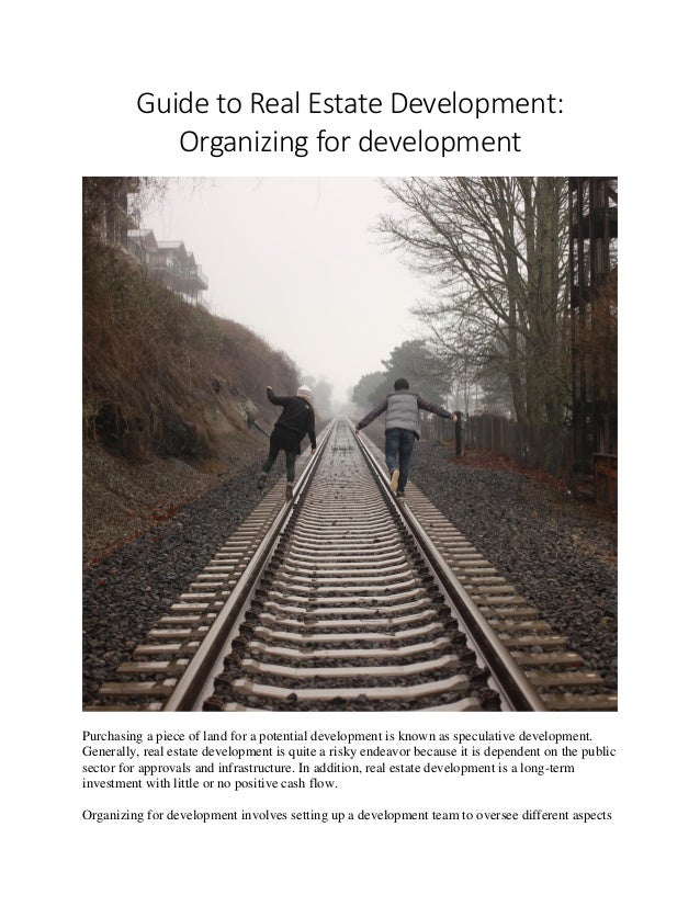 Guide to Real Estate Development 101 by Roman Temkin