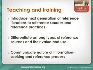 How the Guide can help
»   Orient students to the taxonomy
»   Ask students to read Editor’s Guides
»   Ask students to ev...
