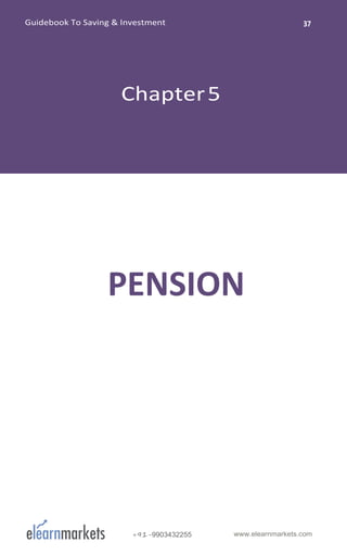 www.elearnmarkets.com+91-9903432255
PENSION
Chapter 5
Chapter5
 
