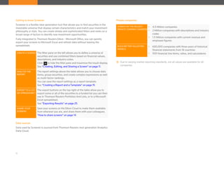 Guide to screener | PDF