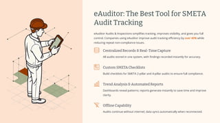 Guide to SMETA Audit Tracking and History with eAuditor Audits and ...
