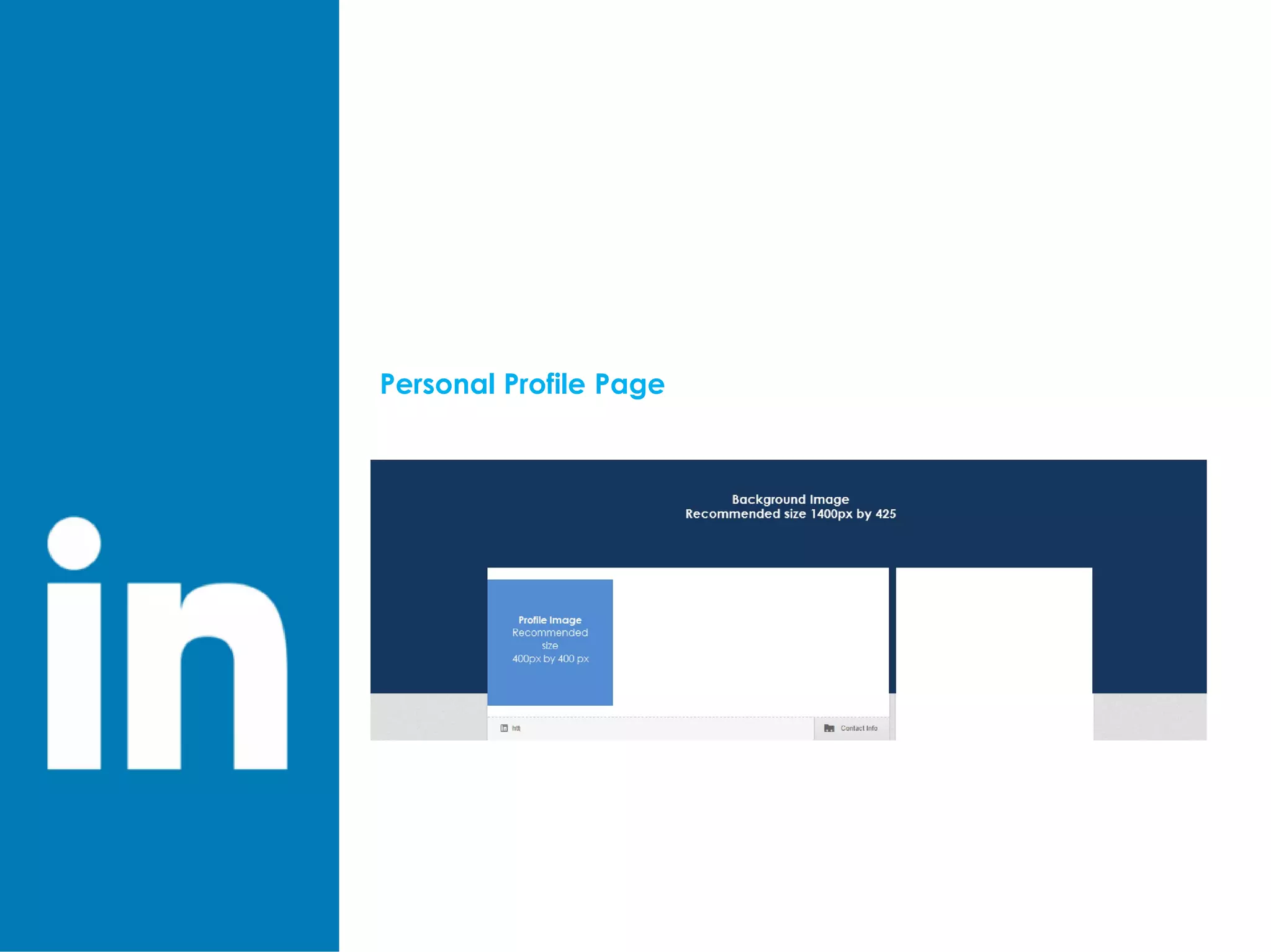 Personal Profile Page
 