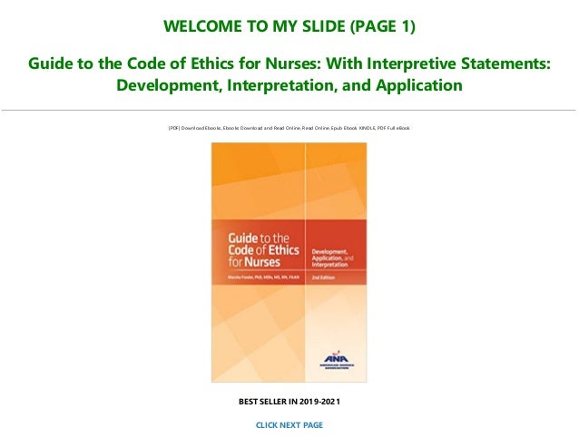 Guide To The Code Of Ethics For Nurses – GGJH
