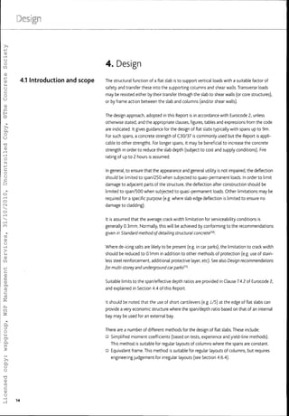 Guide to the design and construction of reinforced concrete flat slabs ...