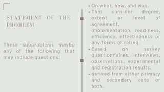 A Guide to Thesis Colloquium and Defense