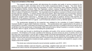 A Guide to Thesis Colloquium and Defense