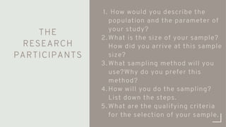 A Guide to Thesis Colloquium and Defense