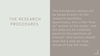 A Guide to Thesis Colloquium and Defense